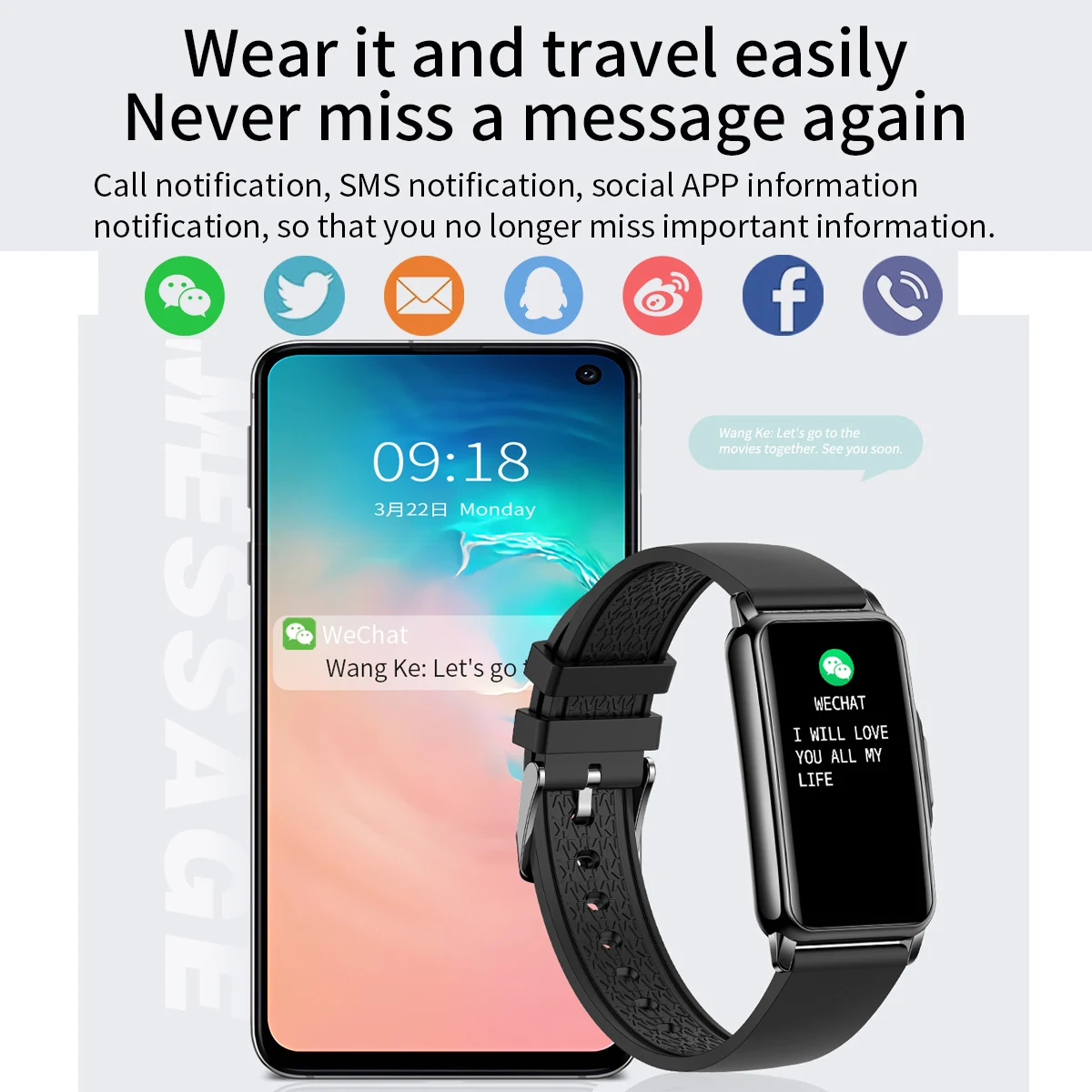 Smart Watch H80 Women Watch reloj Blood Oxygen Monitoring Heart Rate Smart Watch Ladies Smartwatch CE Rohs MSDS for Android IOS