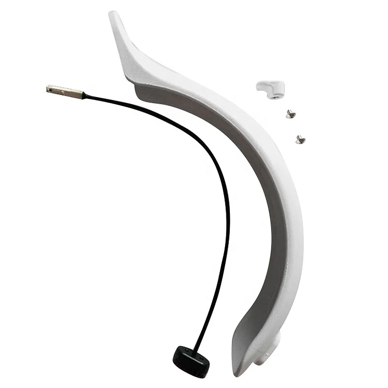 Scooter Parts Rear Fender Rear Mudguard for Xiaomi M365 Electric Scooter Rear Fender+hook+rear Light Replacement Parts