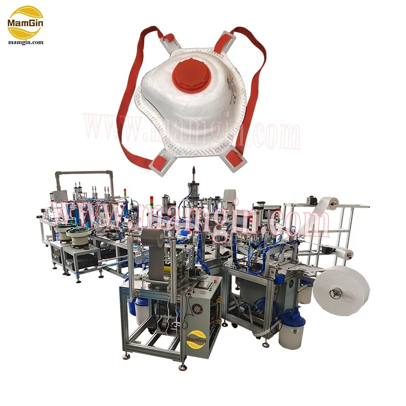 Одноступенчатый FFP3 аппарат для изготовления респираторных масок