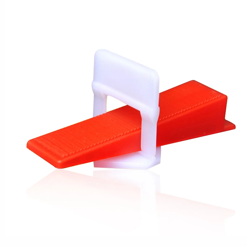 Easy And Convenient high quality Plastic tile spacers white leveling clip and multicolor wedges