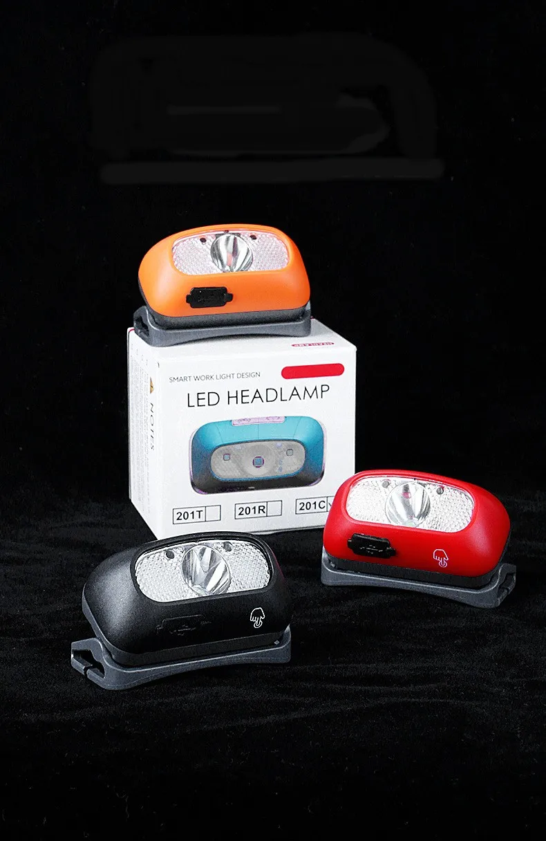 Usb Rechargeable Headlamp Flashlight Red Safety Light Best Head Lamp Running Camping Waterproof Headlamps
