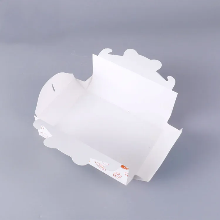 
Custom print take away paper food sushi packaging box with handle 