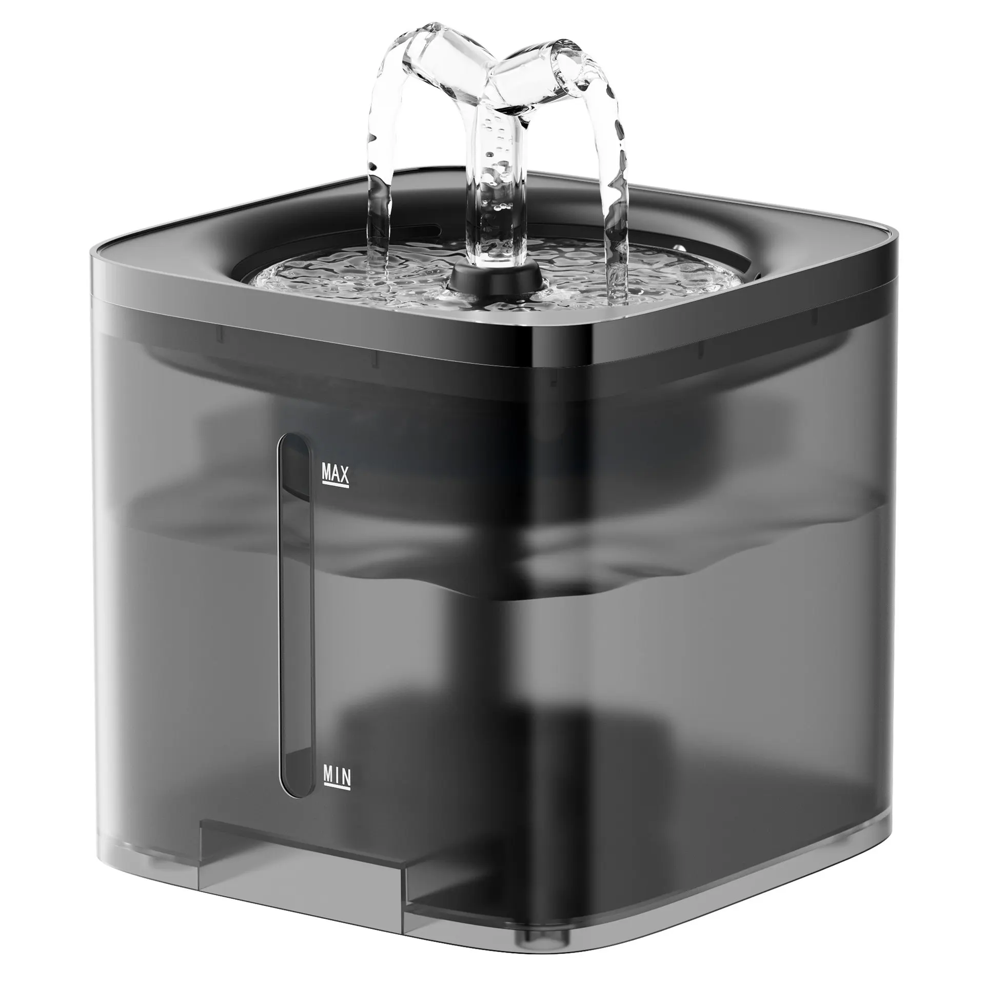 Smart Automatic Pet drinking fountain Visible Water Level Dog Water Feeder With Filter For Cats Dogs