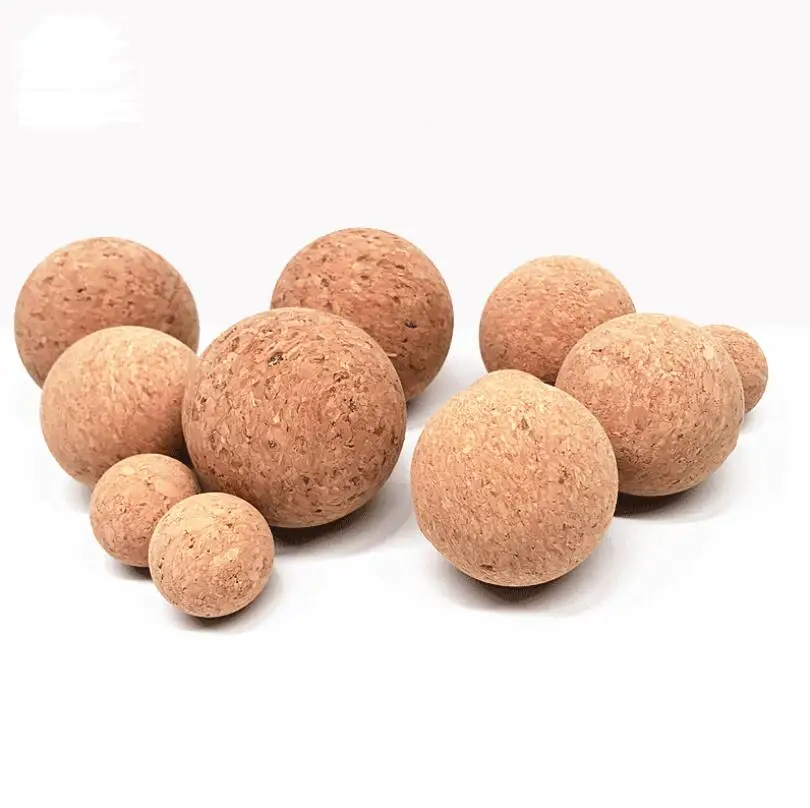 Customized Logo Small Yoga Ball Cork Yoga Massage Ball For Massage
