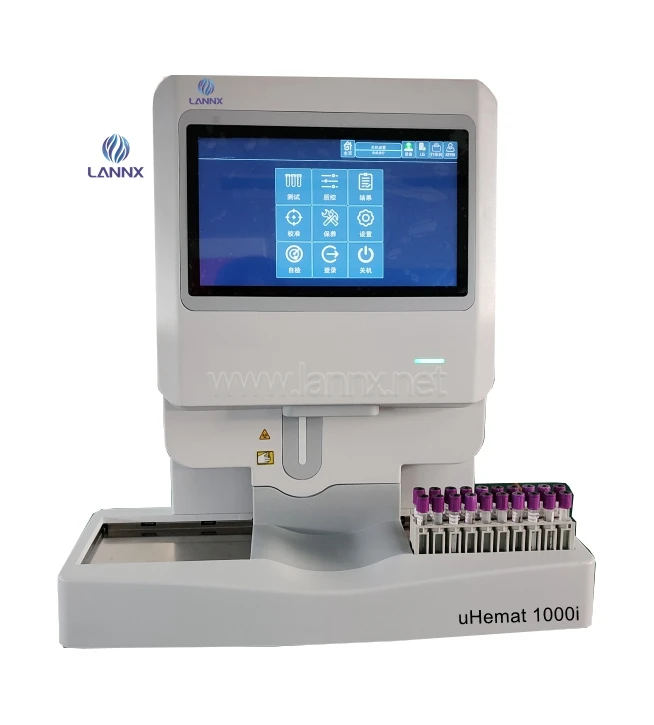 LANNX uHemat 1000i High Quality 5-Part Auto Hematology Analyzer with Auto Sampler Blood Test Machine Hematology Analyzer