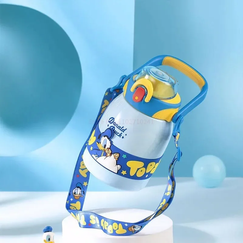 1000ml High-value alien Cartoon Girl Vacuum Cup Stainless Steel Large-capacity sealed Leak-proof Water Cup