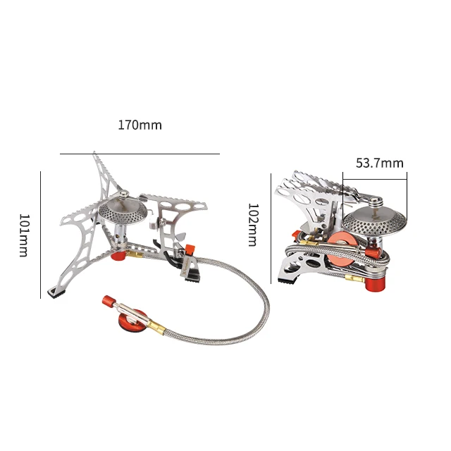Bulin S05-a Good Quality Outdoor Windproof Camping Stove Backpacker Camping Gas Stove