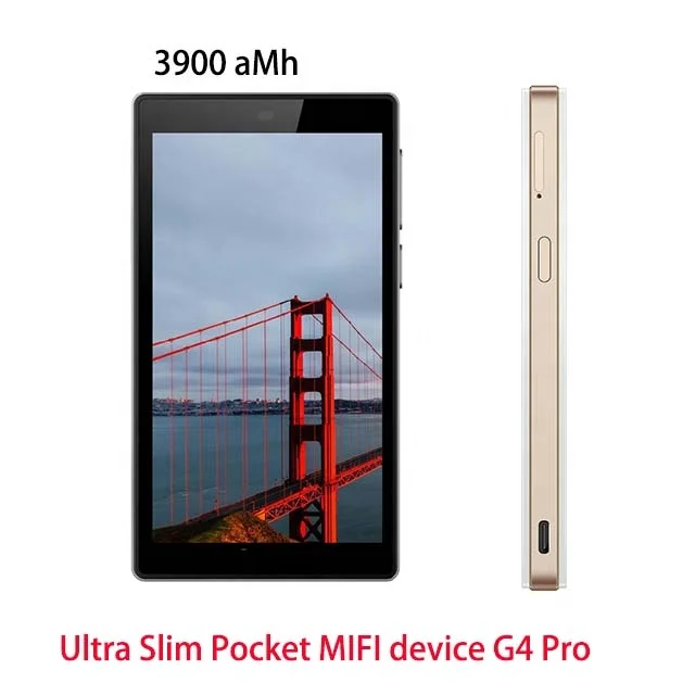 4G Hotspot 4G LTE Wifi Router 4900Amh Pocket Mobile Hotspot Device for Business Trip