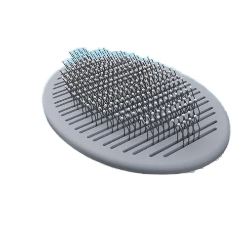 Hot Selling One-Button Handle Combs Sustainable Dog and Cat Bristle Hair and Scalp Massager Shampoo Removal  Cleaning