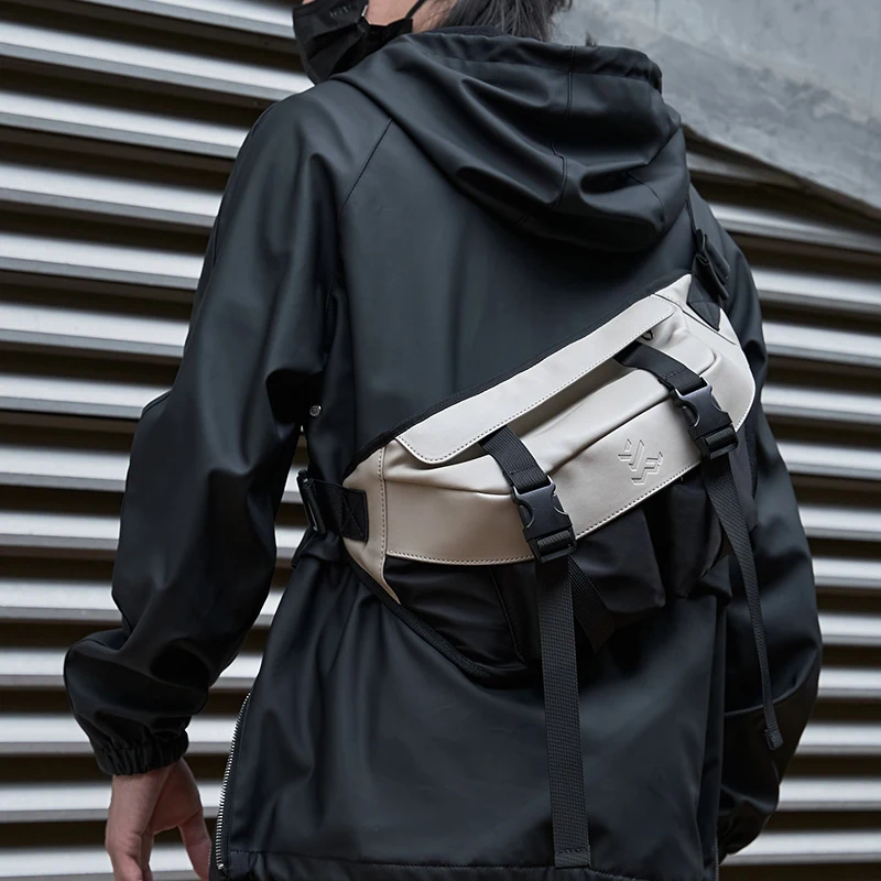 Men Crossbody Bag Vintage Lightweight Portable Cycling Bag Shoulder Bags for Men