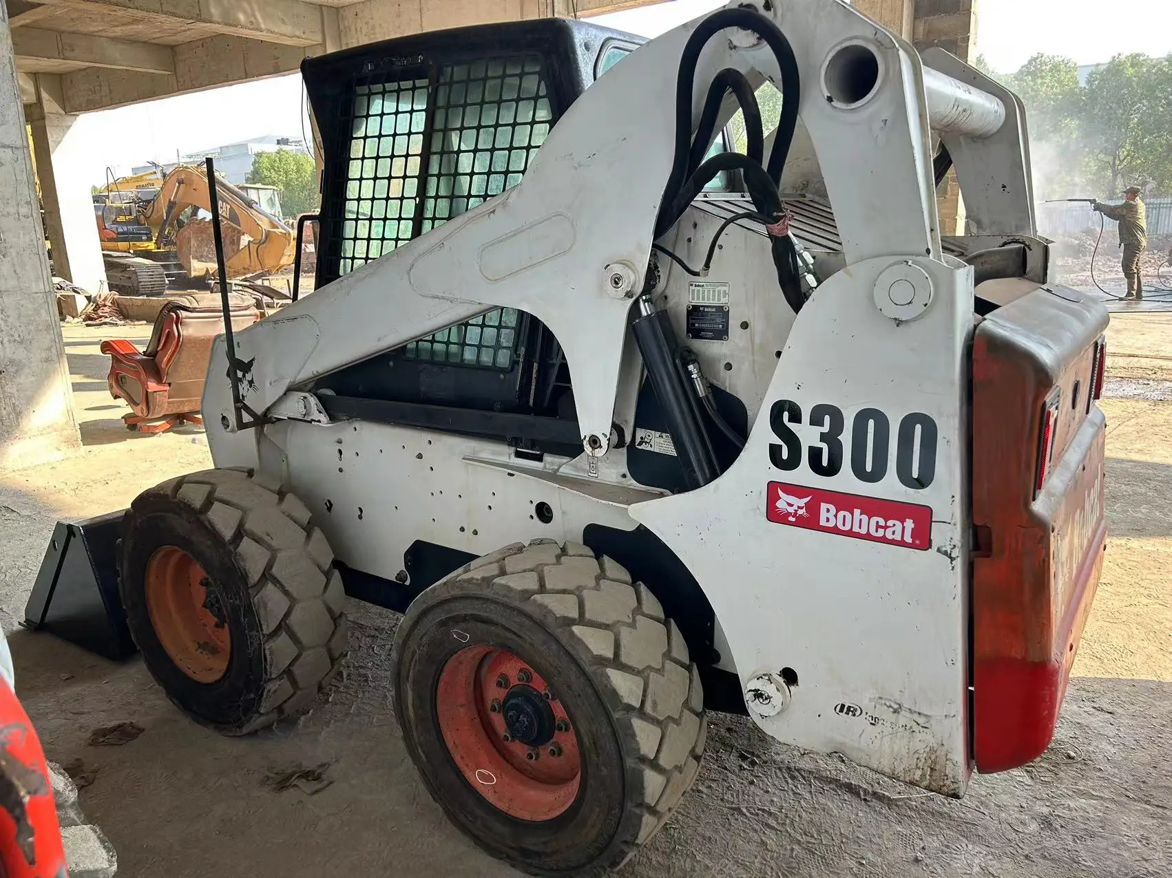 2022Jahr Gebraucht S300 Bobcat 300 Kompakt Lader Zum Verkauf