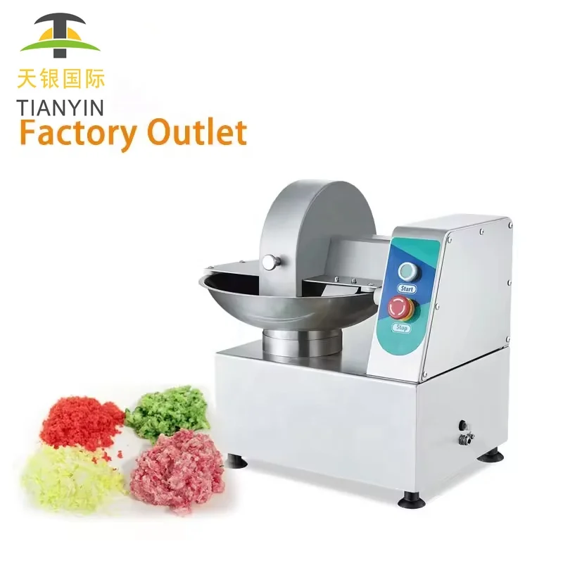 5L 20L 40L 80L 125L Automatic Sausage chicken cabbage vegetable Dumpling stuffing Chopping machine Meat Bowl Chopper cutter