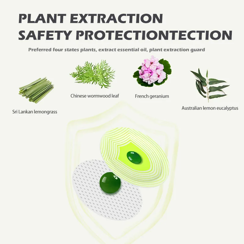Wholesale mosquito sticker anti mosquito repellent pop bead patch suitable for baby and adult
