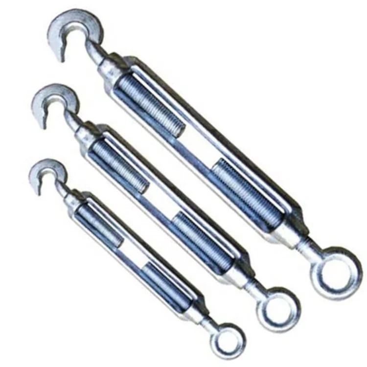 BAOT Rigging Hardware JIS Frame Type Zinc Plated or Hot DIP Galvanized Wire Rope Turnbuckles