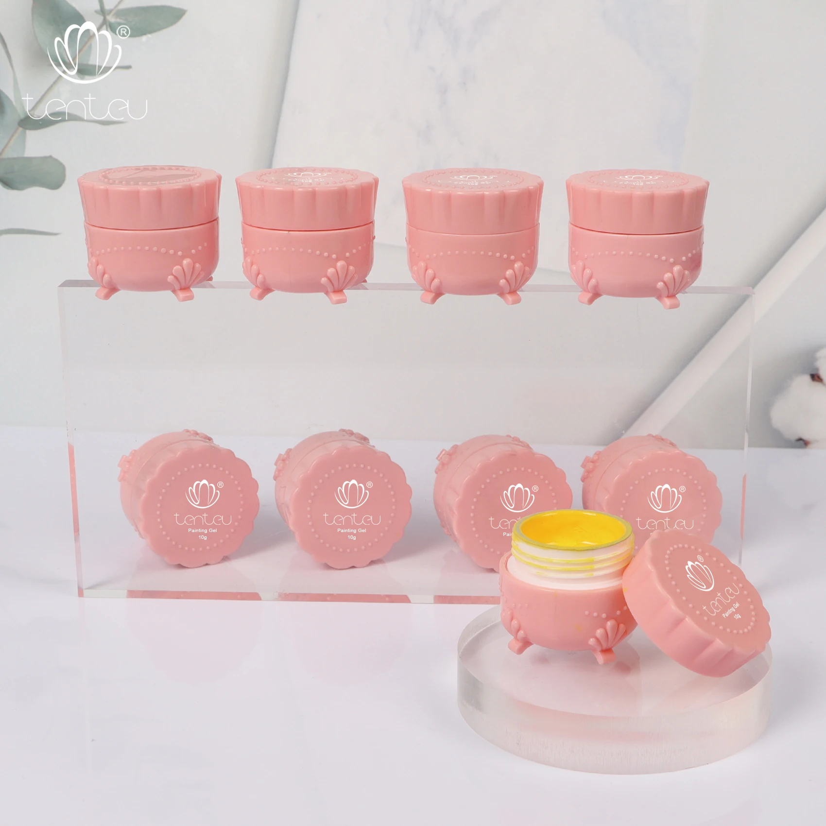 Painting Gel Free Sample Private Label LED Soak Off 12 Colors 15g color  UV Gel Nail Polish