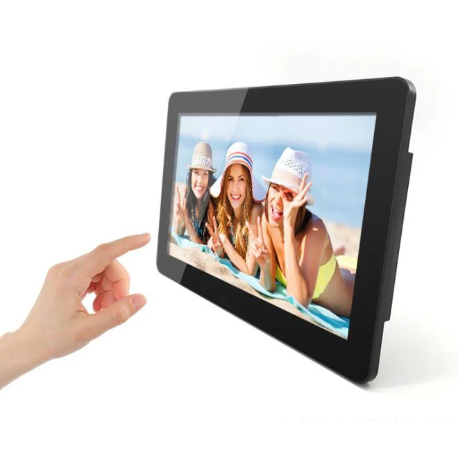 WIFI 4G LAN network 15.6 inch high bright capacitive multi touch screen Android tablet advertising interactive PC totem signage