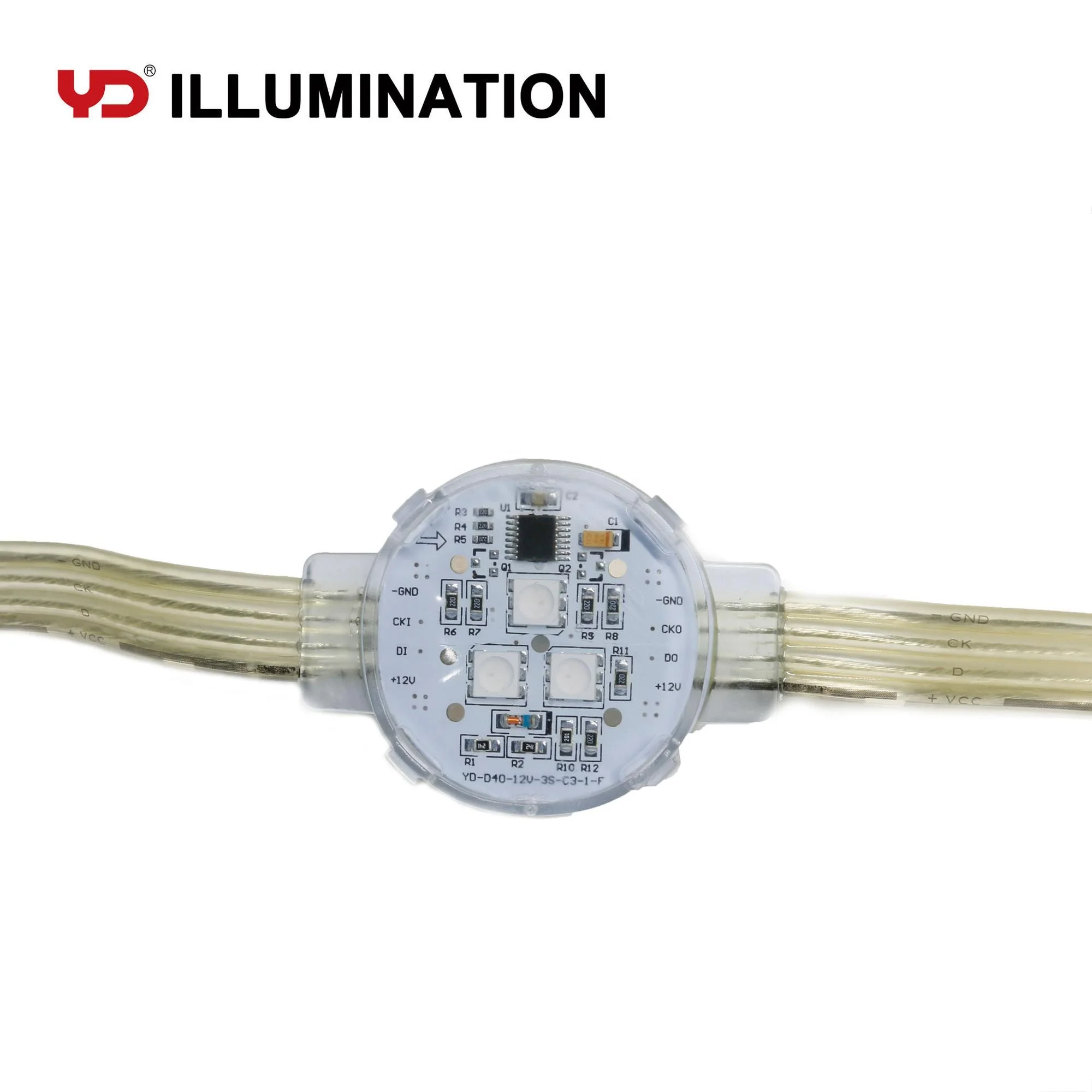 ws2811 waterproof led module led point lighting outdoor decoration for for outdoor bridge lighting