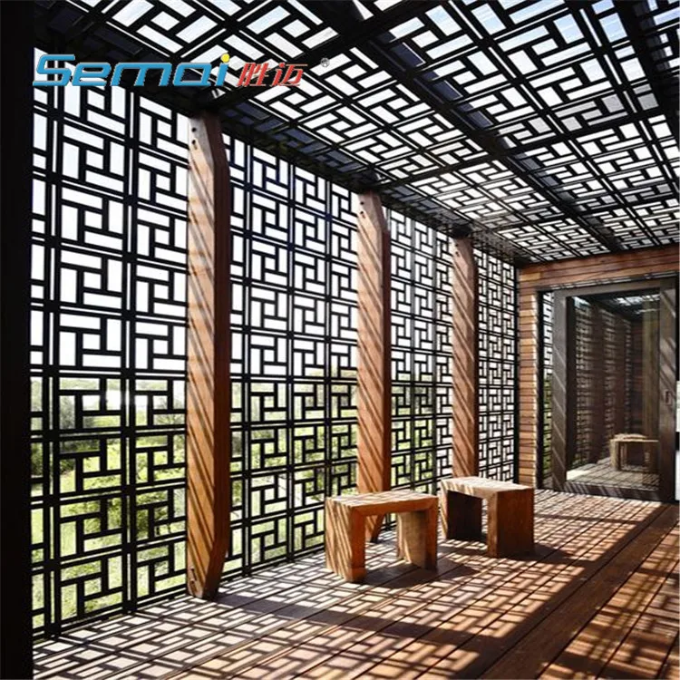 
Exterior Decorative Laser Cut Aluminum Fence Panels for Garden Fencing 