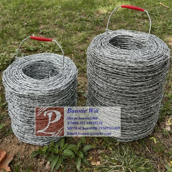 Brazil popular Galvanized barbed wire price/wire barbed