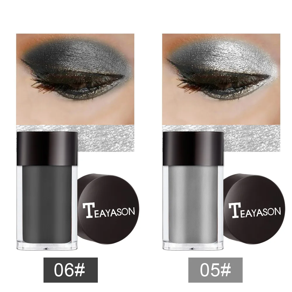 
Wholesale 8 Color Flash Cosmetic Shimmer Monochrome Eye Shadow Powder Shiny Makeup Eye Shadow 