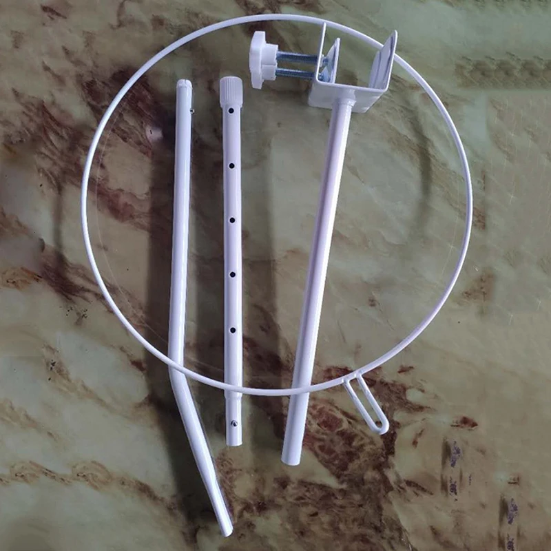 Bverionant Amazon Hot Sale Stainless Steel clip-on Bed Dome Mosquito Net Bracket Baby Mosquito Net Holder