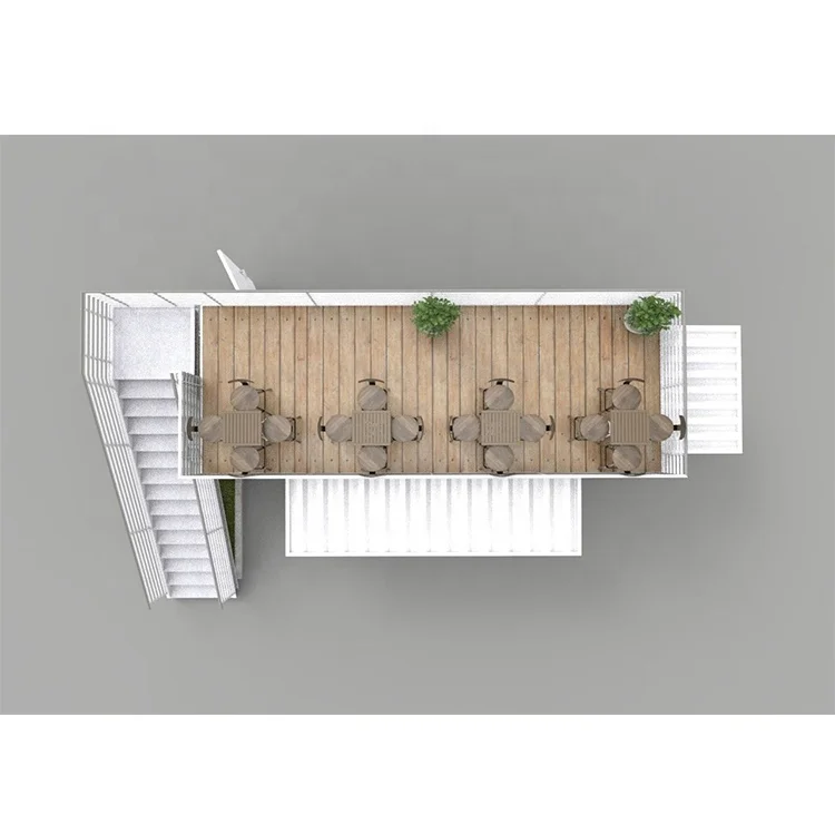 Prefab House Portable Cafe 20ft Contain Shipping Container Bar Container Coffee Shop