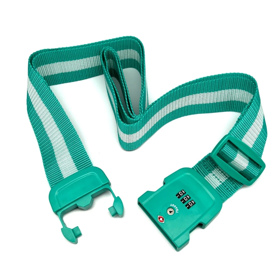 JYL Factory Wholesale Tsa Lock Strap For Suitcases With Adjustable Security And Keyed Lock