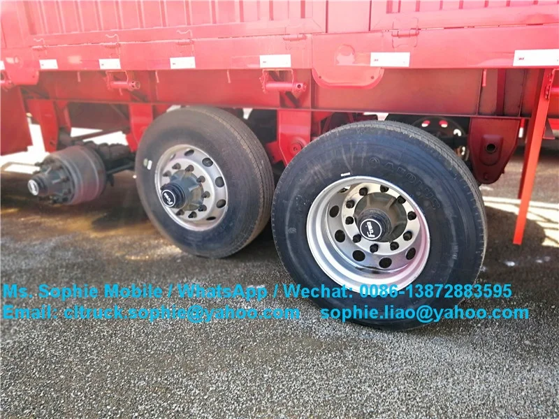 China 3 Axle 4 60 80 Tons Lowbed Lowboy Low Boy Loader Used Hydraulic Bed Trailers for Sale
