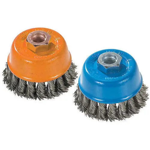 DELUN 3 дюйма 75 мм Заводская щетка для очистки проволочных труб