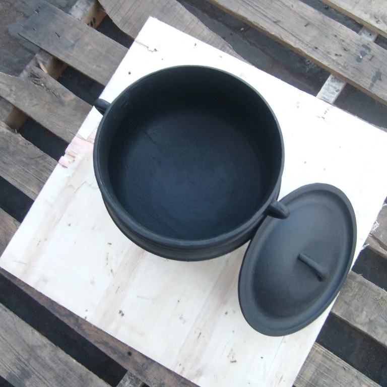 3 legs cast iron pot Cauldron with three legs outdoor camping cookware #20 South Africa three legged Potjie Pot