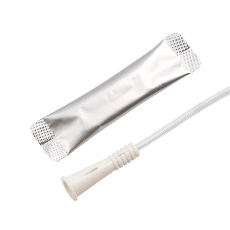 Disposable medical sterile nelaton catheter PVC sterile hydrophilic intermittent catheter