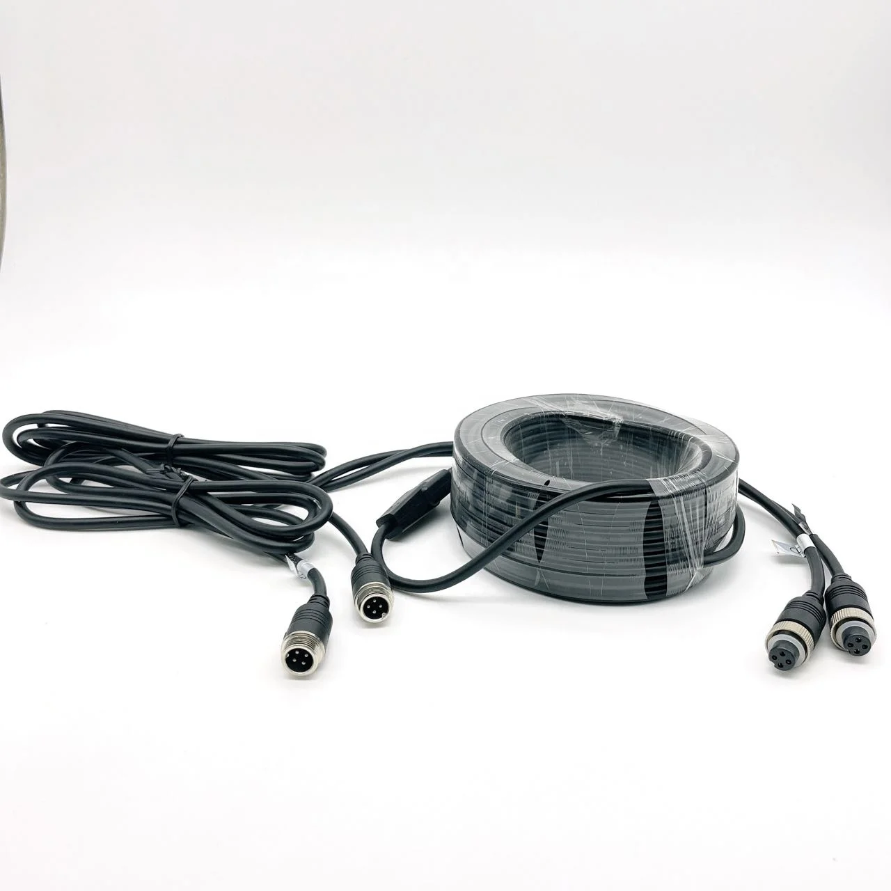 Gx16 Gx12 Extension Cable Waterproof Connector For Sensor Power Cable Assembly 4 Pin Aviator Cable 5M Gx16 4Pin