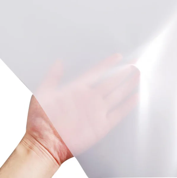 Recyclable PET/PETG Transparent Sheet Customized For Matted or Frosted