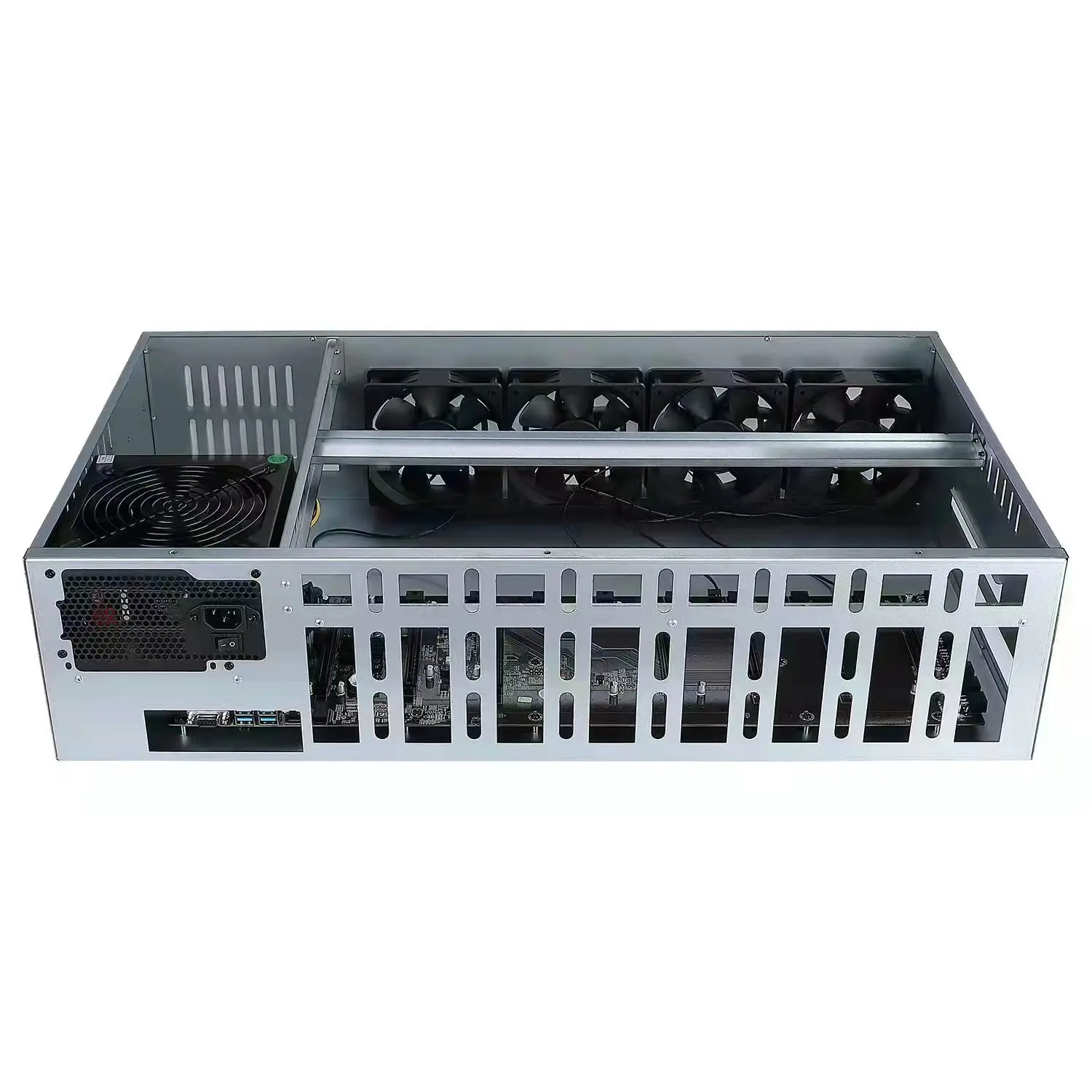 2022 hot sell GPU Motherboard 4U 8GPU B75 B85 Case Server case for cry-pto mi-ning