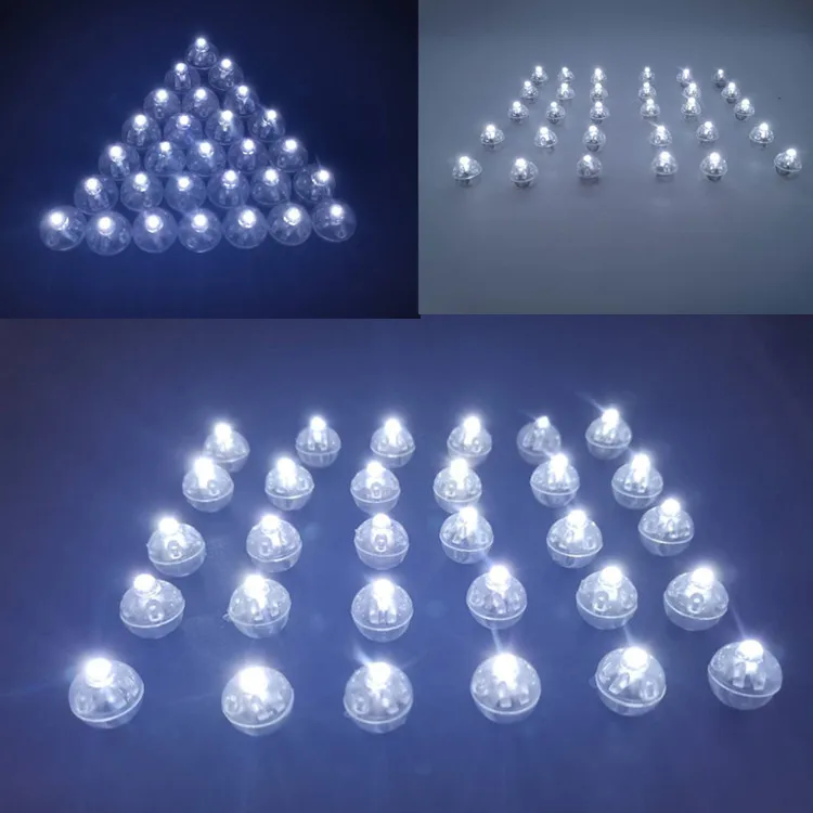 Home Decor Round Ball Led Balloon Lights Mini Flash Lamps for Lantern Christmas Wedding Party Decoration