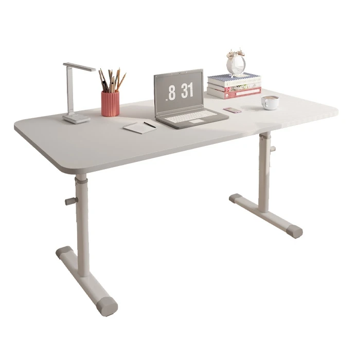 Easy height adjustable computer desk Home study desk Student writing desk