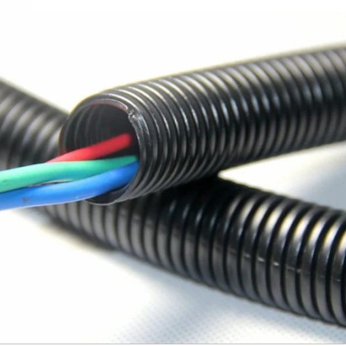 Factory Direct Sales PA 125 Degree High Temperature Corrugated tube  Electrical Conduit Hose