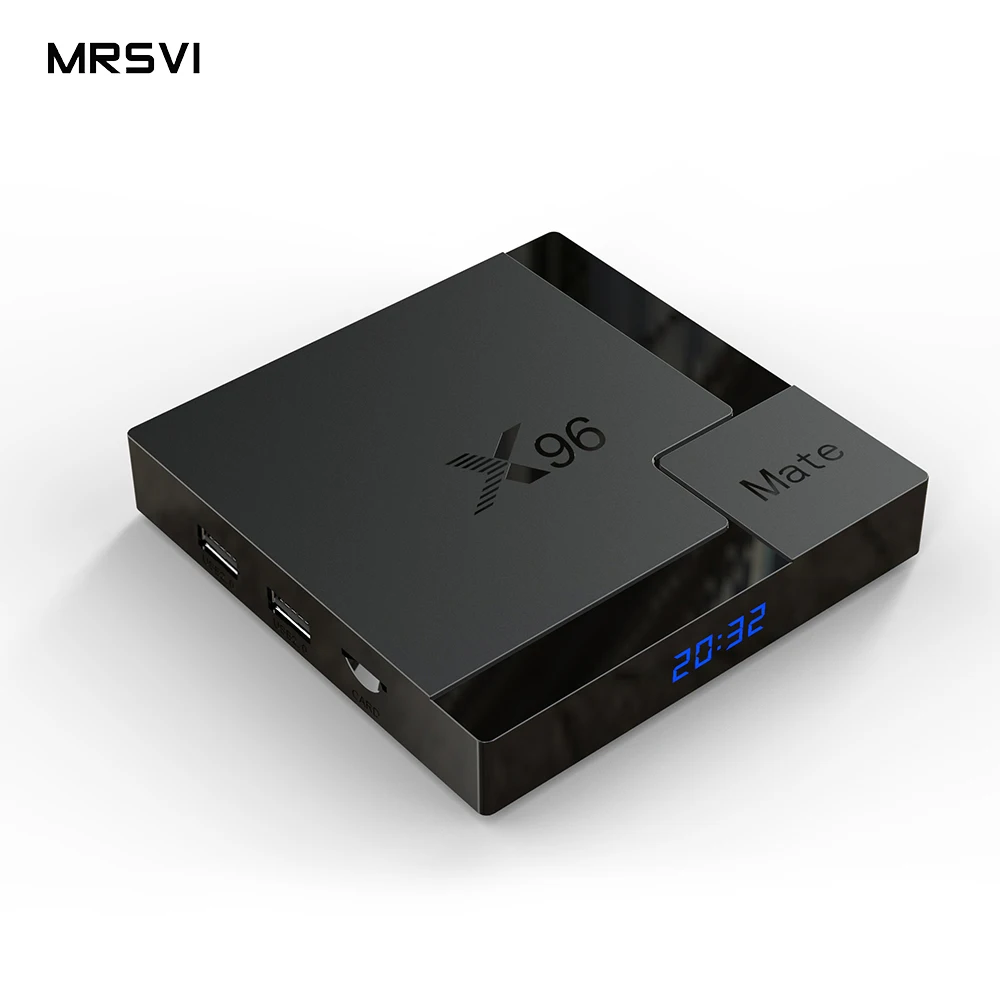 High Quality Android 10.0 TV Box x96mate Allwinner Quad core 4GB RAM 32GB 64GB ROM TVBox 2.4G&5G Dual wifi Smart TV Box
