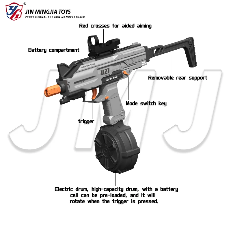 Factory direct price sheet pellet ball outdoor sports gel explode Orbie Electric Splatter Ball