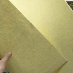 High Temperature Resistant Aramid Non Woven Fabric Thermo Bonded For Industrial Material