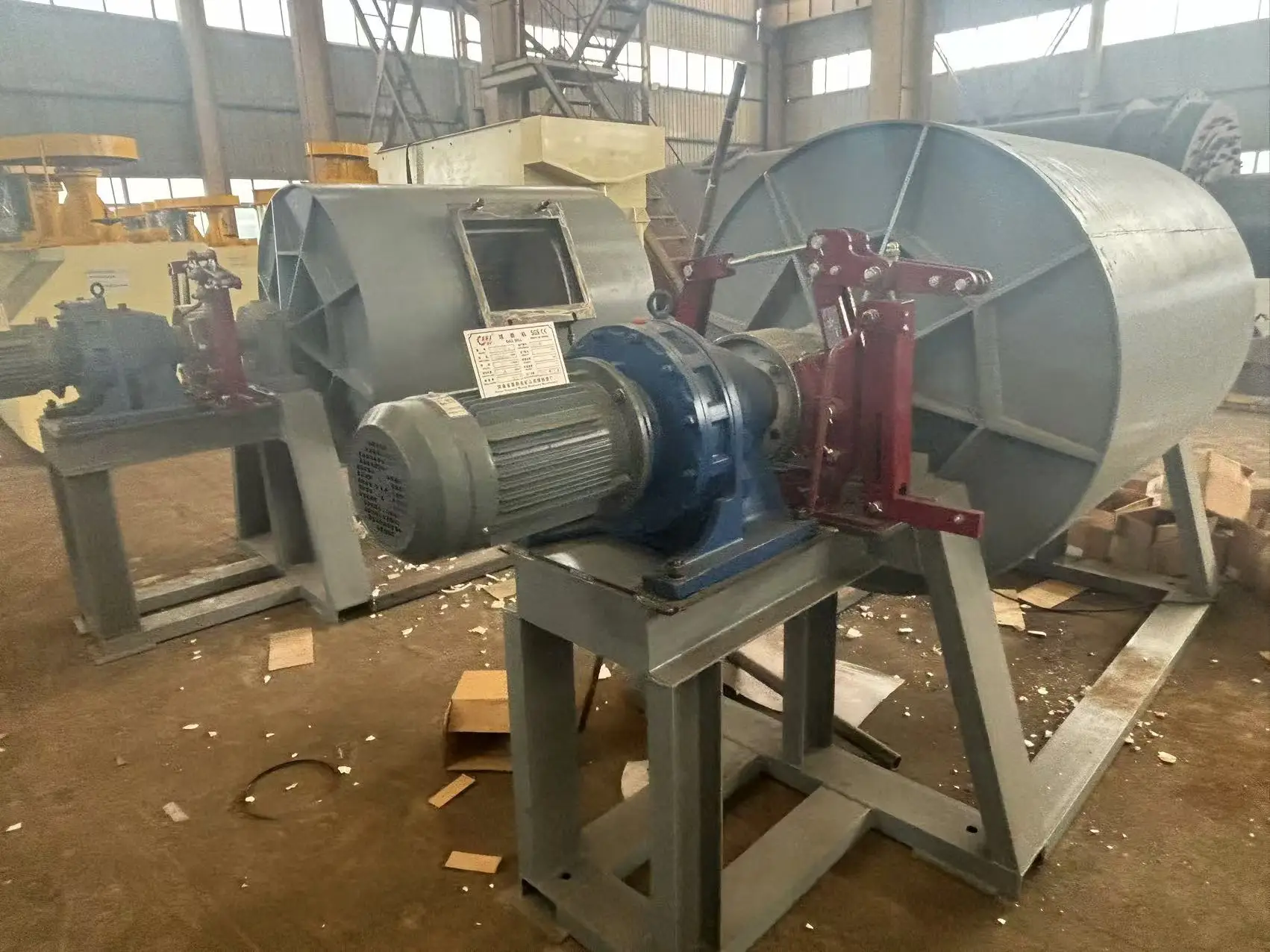 Energy-saving gypsum powder, kaolin, limestone grinder, ceramic clinker ball mill, with air classifier and packaging system