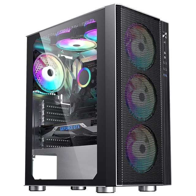 Modern Computer Case Gaming PC Cases Midi Tower Full Tower ATX Gaming Case