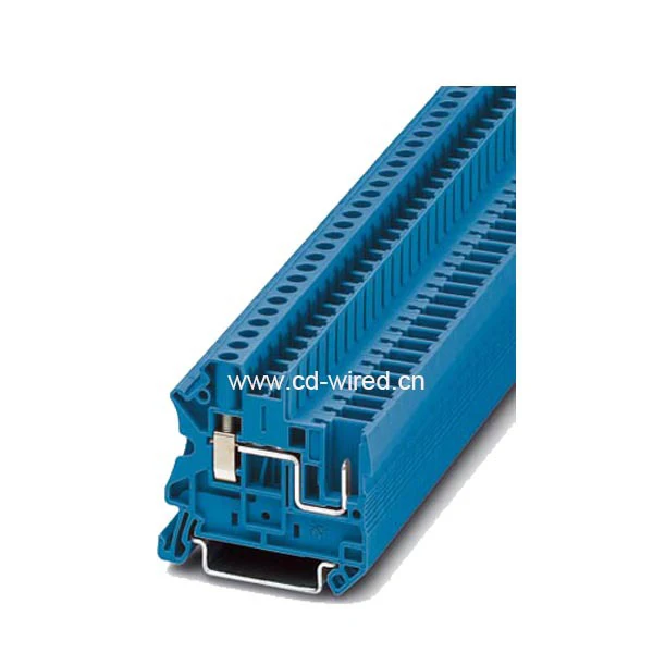 Phoenix Contact UT 4/1 P бу-3045596 синий канал через винтовой клеммный блок