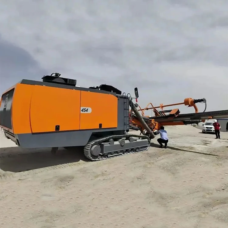 Open-pit Crawler Type Mine Core Dth Drilling Rig Machine YX45 Series