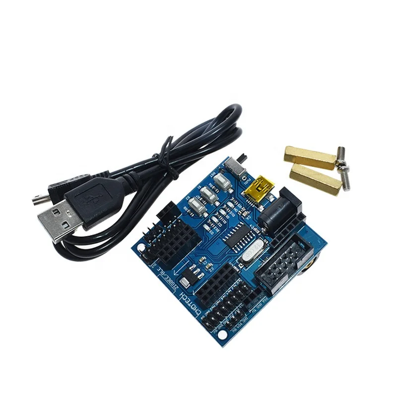 Плата расширения функционального модуля CC2530 ZigBee, плата с датчиком узла, с USB-портом, 24 МГц, 256 Кб