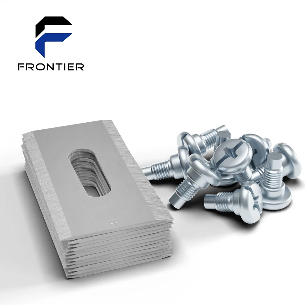 Черное титановое покрытие из нержавеющей стали, новейшие лопасти для газонокосилки, пригодные для автокосилки