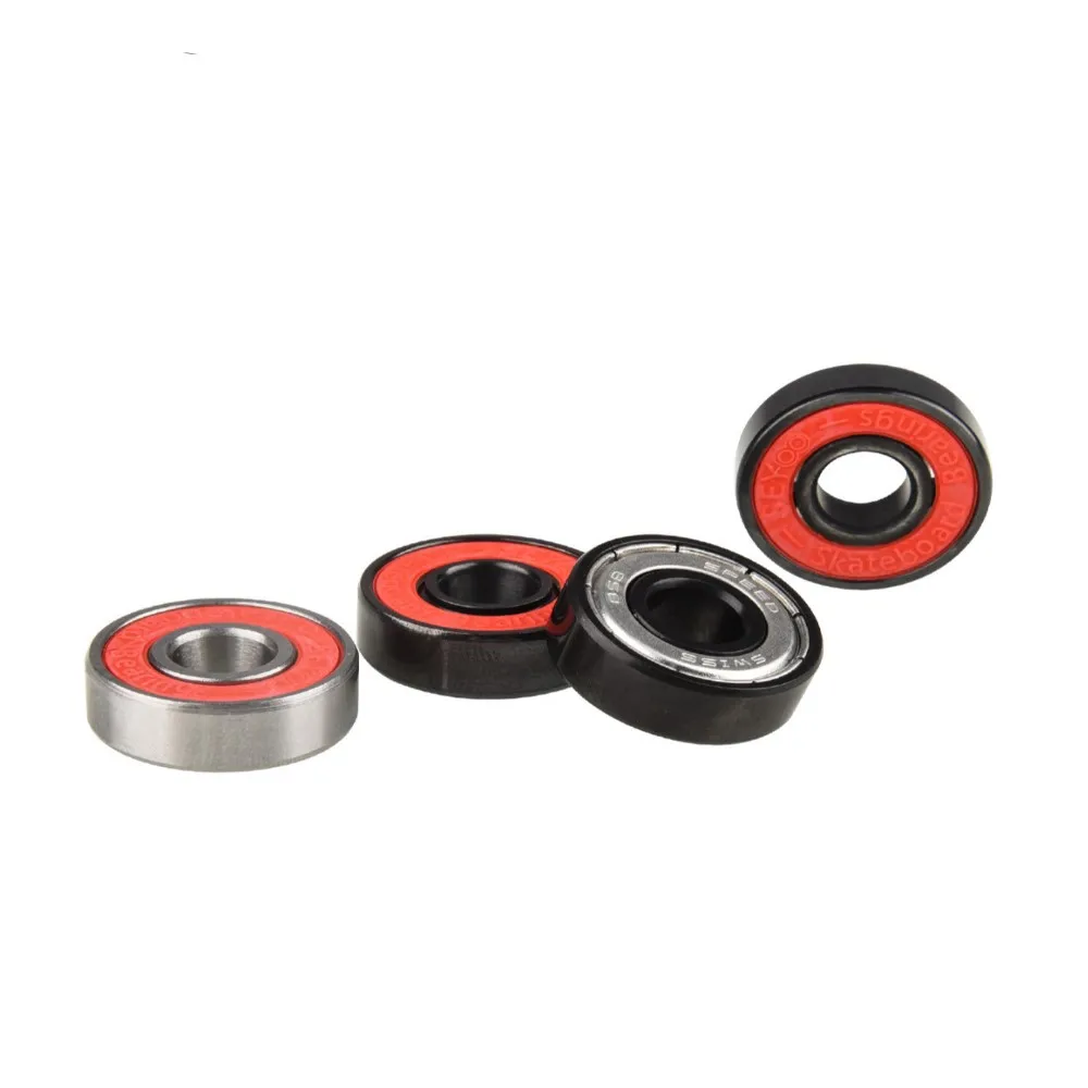 ABEC9 608 2RS Inline Roller Skate Wheel Bearing 608 RS Anti Rust Skateboard chrome carbon Ball Bearings 608RS rubber Sealed