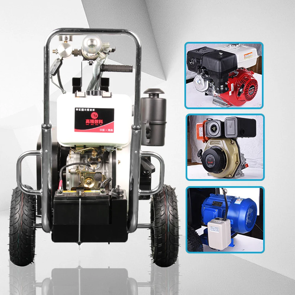 Fast Spraying Speed High Pressure Airless Putty Spraying Painting Machine For Sale
