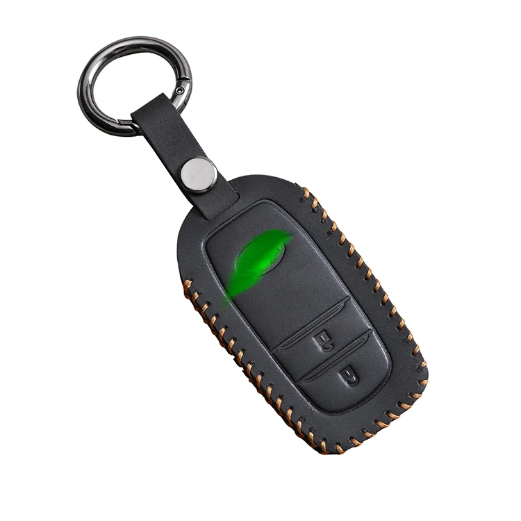 High quality factory wholesale car key case high quality leather car key protective cover For Toyota