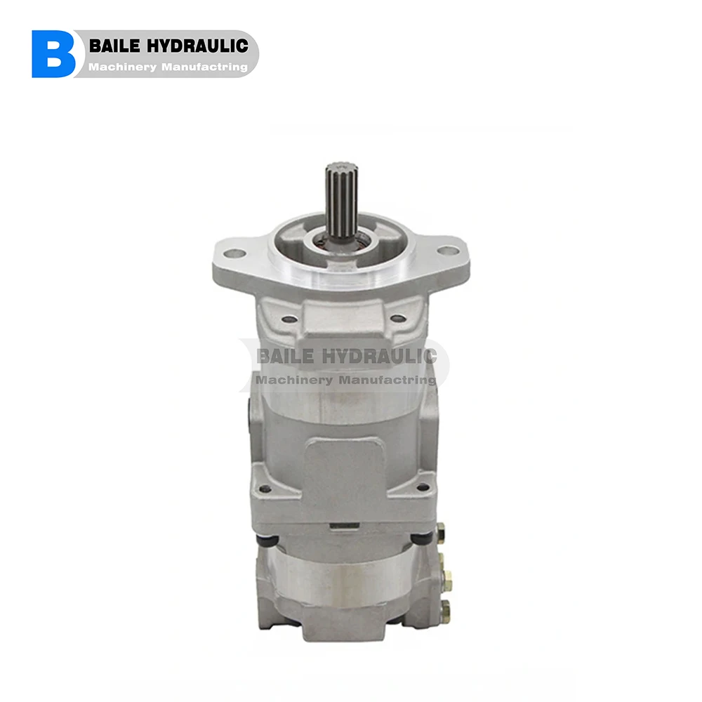 705-51-20830 705-51-20370 KOMATSU Gear pump for Bulldozer  D65WX-15 D70LE-12  hydraulic double pump hot sale